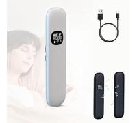 Bone Conduction Pillow Speaker with 11 White Noise Sounds, Under The Pillow Speaker With Bluetooth 5.4, 30/60/120min Timer, LED Display, TF Card Support for Side Sleepers & Private Listening (White)