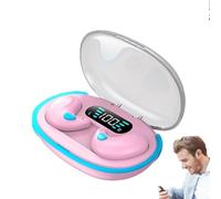 Bone Conduction Sleep Bluetooth Headset, Sleep Wireless Headphones, In-Ear Wireless Bluetooth 5.3 Earphones, Ipx5 Waterproof Wireless Earbuds, Built-In Mic Calls for Sport, Work, Driving(Purple)