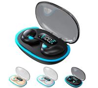 Bone Conduction Sleep Bluetooth Headset, Wireless Invisible Earbuds, Lightweight Headphones With Sleep Mode, Painless Earphone for Side Sleepers (Black)