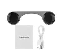 Bone Conduction Sleep Speaker - 5.4 Under-Pillow White Noise Machine for Side Sleepers, 8-Hour, PortableTravel Music Box (Grey)