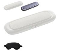 Bone Conduction Sleep Speaker for Pillow - Ultra Thin Under Pillow Bluetooth Speaker with Low-Volume Private Sound, White Noise Audio, Bluetooth 5.4 for Sleeping, Meditation, Side Sleeper (White)