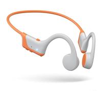 Bone Conduction Wireless Headphones Open Ear Design For Extended Outdoor BT5.3 Range 10M IPX5 Rating 230mAh Rechargeable Cell(Orange HS1)