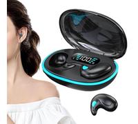 Bone Conduction Wireless Sleep Headphones | Invisible Earbuds With Sleep Mode | Noise Canceling Side Sleeper Earbuds for Fishing