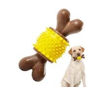 Bone Dog Chew Toy, Pointed Bone Dog Toy | Toothbrush Cleaning Brush - Teething and Soothing Chew Toy, Toys d