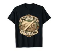 Bone Folder At The Ready Bookbinding T-Shirt