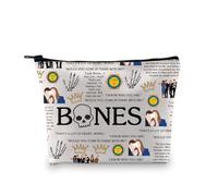 Bone Forensic TV Show Gift Dancing Phalanges Forensic Science Bone TV Show Fans Cosmetic Bag (We Have Been chasing3uk)