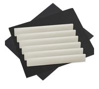 Bone Guitar String Bridge Saddle Blank for Acoustic Classical Guitar Mandolin Banjo Ukulele 80x3x10,MuisicOne