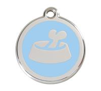 Bone in Bowl Light Blue - Large