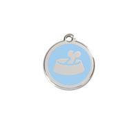 Bone in Bowl Light Blue - Small