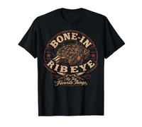 Bone in Ribeye My Two Favorite Things Steak Lover T-Shirt