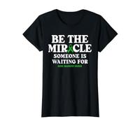 Bone Marrow Donor Be the Miracle Someone is Waiting for Value Graphic T-Shirt, Women, Black, L