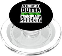 Bone Marrow Transplant surgery Survivor warrior PopSockets PopGrip for MagSafe