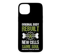 Bone Marrow Transplant Survivor Organ Recipient Warrior Case for iPhone 15 Plus
