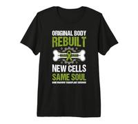 Bone Marrow Transplant Survivor Organ Recipient Warrior Premium T-Shirt