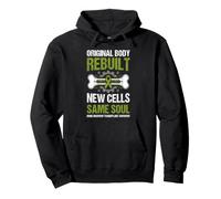 Bone Marrow Transplant Survivor Organ Recipient Warrior Pullover Hoodie