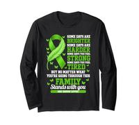 Bone Marrow Transplant Warrior Family Support Long Sleeve T-Shirt