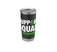 Bone Marrow Transplant Warrior Family Support Squad Stainless Steel Insulated Tumbler