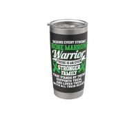 Bone Marrow Transplant Warrior Family Support Stainless Steel Insulated Tumbler