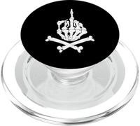 Bone middle finger PopSockets PopGrip for MagSafe