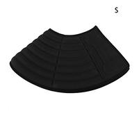 Bone Pattern Pet Elizabeth Collar, Anti Bite Dog Cat Healing Cone, Soft EVA Material Wound Protector with Hook Loop Closure, Comfortable Pet Recovery Collar for Small Medium Large (S)