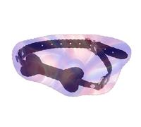 Bone Shape Exercise Props for Mouth, Popular Companion Animals Training Set for Indoor Exercise -LC11UKW (Black:B)