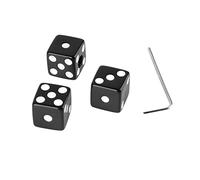 Bone Shape Volume Knobs, Good Compatibility Easy To Use Guitar Volume Control Knobs Bone Style 3 Pcs Good Appearance With 1 Key For Electric Guitar (Black)