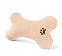 Bone Shaped Dog Pillow 60cm Soft Chew Resistant Calming Pet Bed