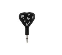 Bone Share Adapter to connect 2 Earphones Black