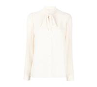 Bone Shirt- female- Michael Kors- Blouses- Beige- L- Blouses & Shirts L