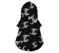 Bone Skeleton Hand Dog Hoodie Luxury Dog Clothes Winter Dog Jacket Pet Clothes Hoodie French Bulldog Teddy Pug Puppy Clothes S