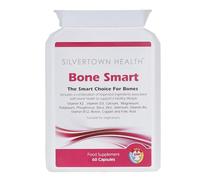 Bone Smart 60 Capsules - Premium Bone Support Food Supplement. Fourteen Key Nutrients Including Vitamin K2 (as Menaquinone 7-Natto),Vitamin D3, Calcium, Magnesium and Much More
