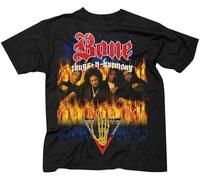 Bone Thugs N Harmony Eyes T Shirt XS-4Xl Control Industry Merch Free Style Tee Shirt Black