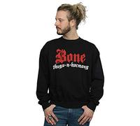 Bone Thugs N Harmony Men's Classic Logo Sweatshirt Black XXXX-Large
