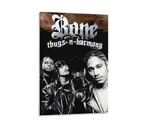 Bone Thugs N Harmony Poster Rock Music Poster Canvas Art Poster And Wall Art Picture Print Modern Family Decor Posters 08x12inch(20x30cm)