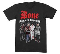 Bone Thugs N Harmony T Shirt Est 1999 Logo Official Mens Black M