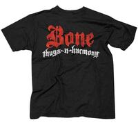 Bone Thugs N Harmony T-Shirts Logo Distressed Tee New Black