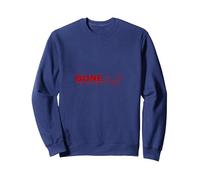 Bone to Run Dog Lover Running Fitness Motivation Sweatshirt, Adult Unisex, Navy, XXL