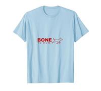 Bone to Run Dog Lover Running Fitness Motivation T-Shirt, Men, Baby Blue, XL