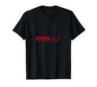 Bone to Run Dog Lover Running Fitness Motivation T-Shirt, Men, Black, 6XL