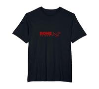 Bone to Run Dog Lover Running Fitness Motivation T-Shirt, Men's Big and Tall, Black, 6X Tall