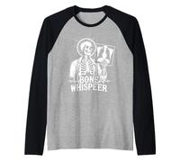 Bone Whisperer Funny X-Ray Tech Radiology Gift Raglan Baseball Tee