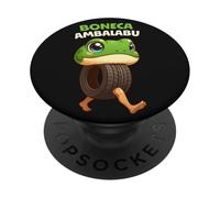 Boneca Ambalabu Frog Italian Brainrot Meme Kids Men Women PopSockets Adhesive PopGrip