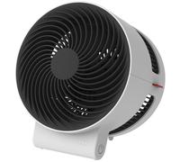 BONECO Air Shower F100 6" Desk Fan - White & Black, Black,White