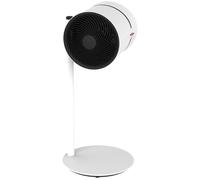 BONECO Air Shower F220 Clean & Cool 9" Pedestal Fan - White & Black, Black,White