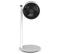 Boneco F220 Pedestal Fan Air Circulator, Powerful Standing Fan for Home, Adjustable Height, Silent Operation, 4-Speed Cooling, Floor Standing Fan for Bedroom, Living Room, and Office (White)