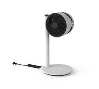 BONECO F120 Air Shower Floor Fan, Powerful Electric Oscillating Cooling Pedestal Fan, Quiet with 270° Rotation, Adjustable 3 Speed Control Air Circulator (Grey/White)