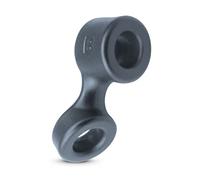 Boners Premium Quality Cockring and Ballstretcher, 0.80/1.20 Inch