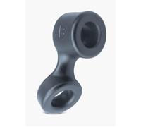 BONERS Silicone Cock Ring And Ball Stretcher Grey | Penis Ring