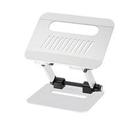 Boneruy Foldable Laptop Cooling Stand For 10-17inch Notebook Cooler Pad Holder Portable Laptop Holder Stand Clamp Extendable Desk Lap Bed And Sofa
