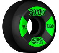 Bones 100's #4 V5 Sidecut Skateboard Wheels Black 54mm
